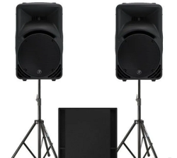 speakers and dj available For all occasions