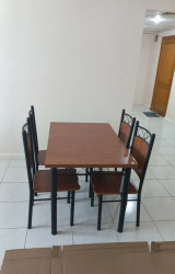 I'm Selling Brand New Wood Steel Dining Tables