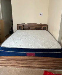 Used Mattress and cott for sale for AED 700