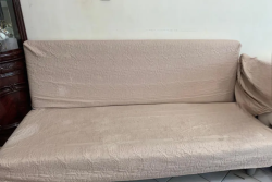 Sofa bed with cover