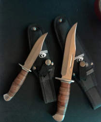 hunting knife and combat knives