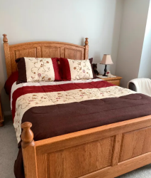 Solid Dresser, Bed, Night Tables
