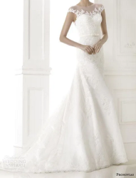 Pronovias Seba Princess Wedding Dress In Lace for Women