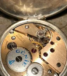 Genie Swiss pocket watch