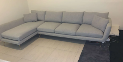Sofa 4 seat with table and rug