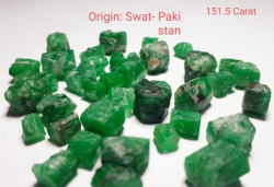 Green Emerald Gemstones