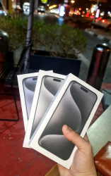 iPhone 15 Promax 256 GB Black titanium