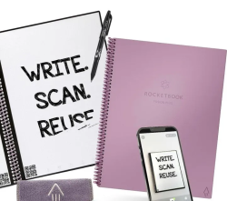 Rocketbook Smart Reusable Notebook, Fusion Plus Letter