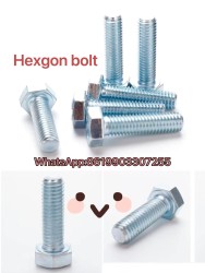 hexgon bolt fastener factory support costomization Whatsapp 8619903307255