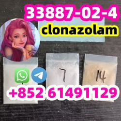 clonazolam 33887-02-4 WhatsApp/Telegram:+852 61491129