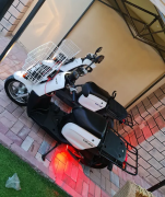 For sale, a clean Yamaha-gear scooter, model 2023, 50cc,