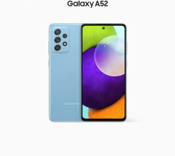 Sumsung A52 awesome blue color 128gb