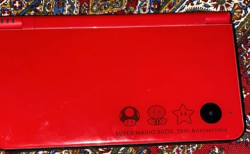 Nintendo DS XL Mario edition