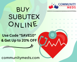 Buy Subutex Online & Payment With Credit Card For Faster Processing