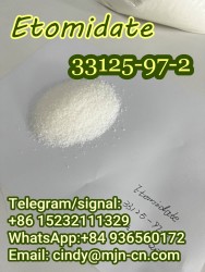Telegram/signal:+86 15232111329  Etomidate 33125–97–2  High quality chemicals，purity of 99%