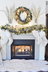 Fireplace - Christmas Decor