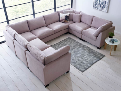 U shape sofa from chattels and more