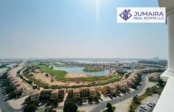 فيلا للايجار في دبي: Lagoon-Golf View/1 Bed Furnished/ High Floor/Rent