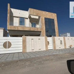 A new two-storey villa for sale in Al-Yasmine, the second piece of Asphalt Street, super deluxe finishing - European design, no commission-pic_1