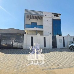 For rent, a villa in Ajman, Al Zahia areaللإيجار فيلا بعجمان منطقة الزاهيه