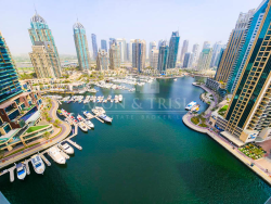 Unfurnished 1 Bed | Marina View | Cayan Tower
