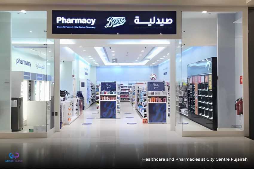 health care farmacies at city centre fujairah
