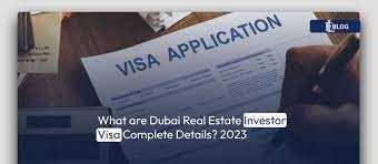 Everything you have to know about real estate investor visa in the UAE