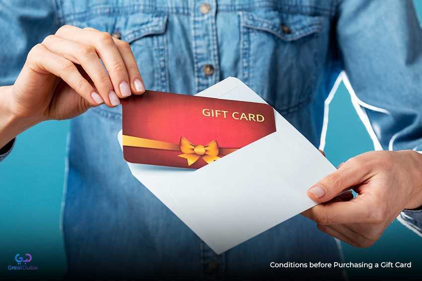 Purchasing a Gift Card