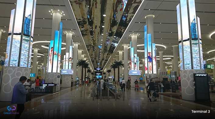 Terminals at Dubai International Airport