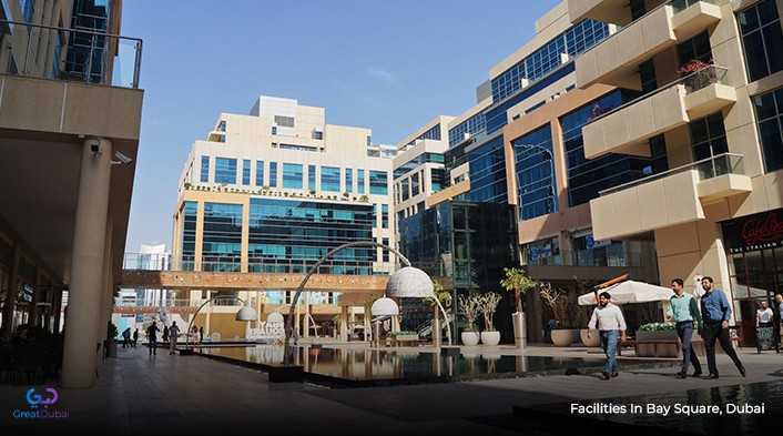 Facilities in Bay Square, Dubai