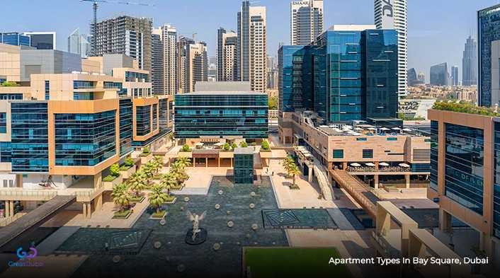 Apartment Types in Bay Square, Dubai