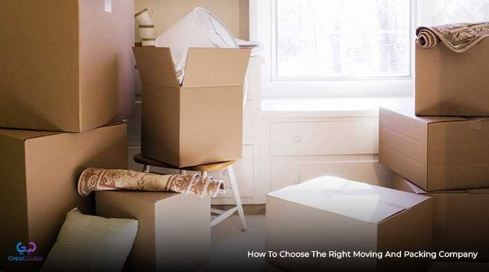 How to Choose the Right Moving and Packing Company