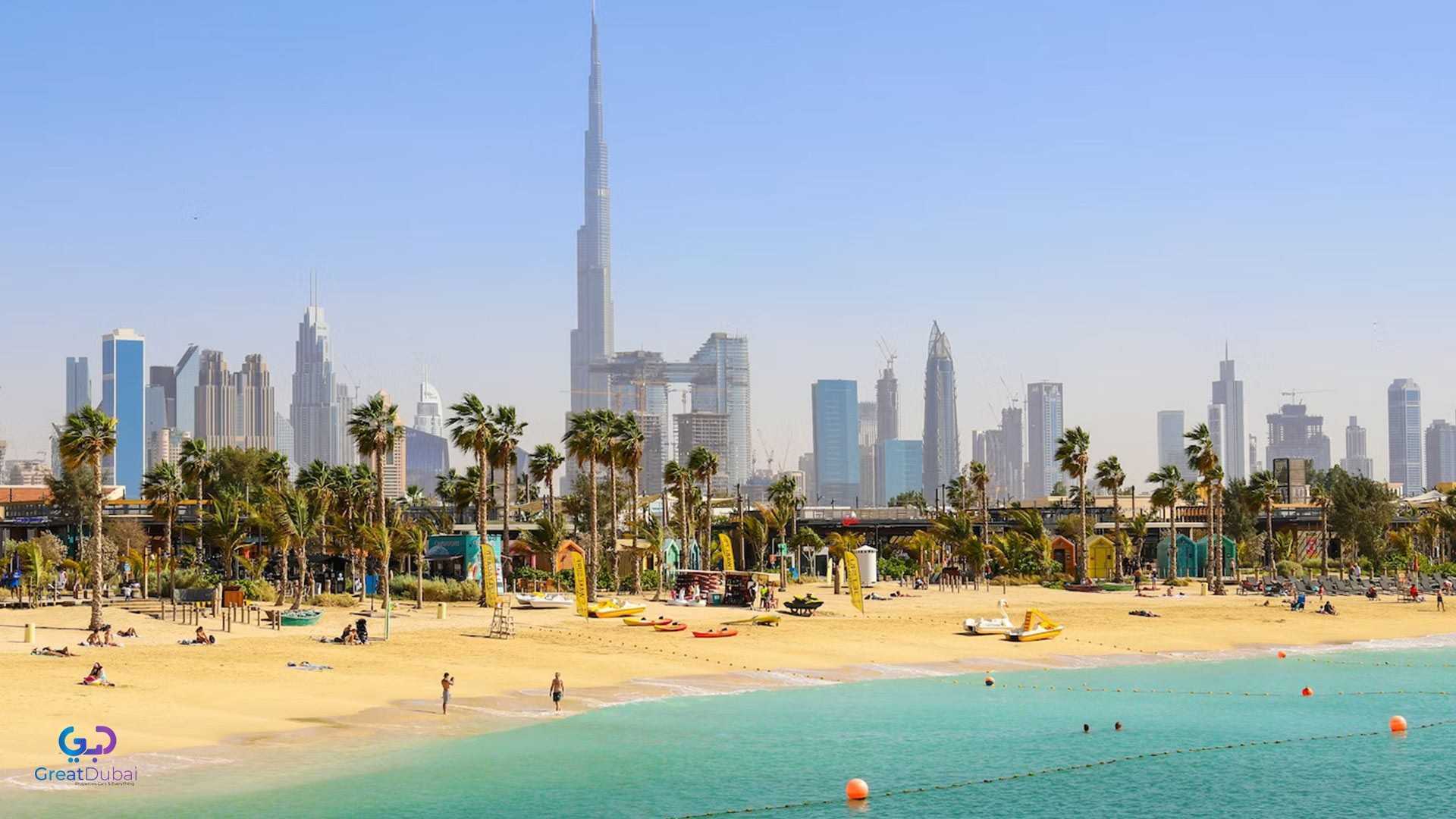 Beaches Near Downtown Dubai