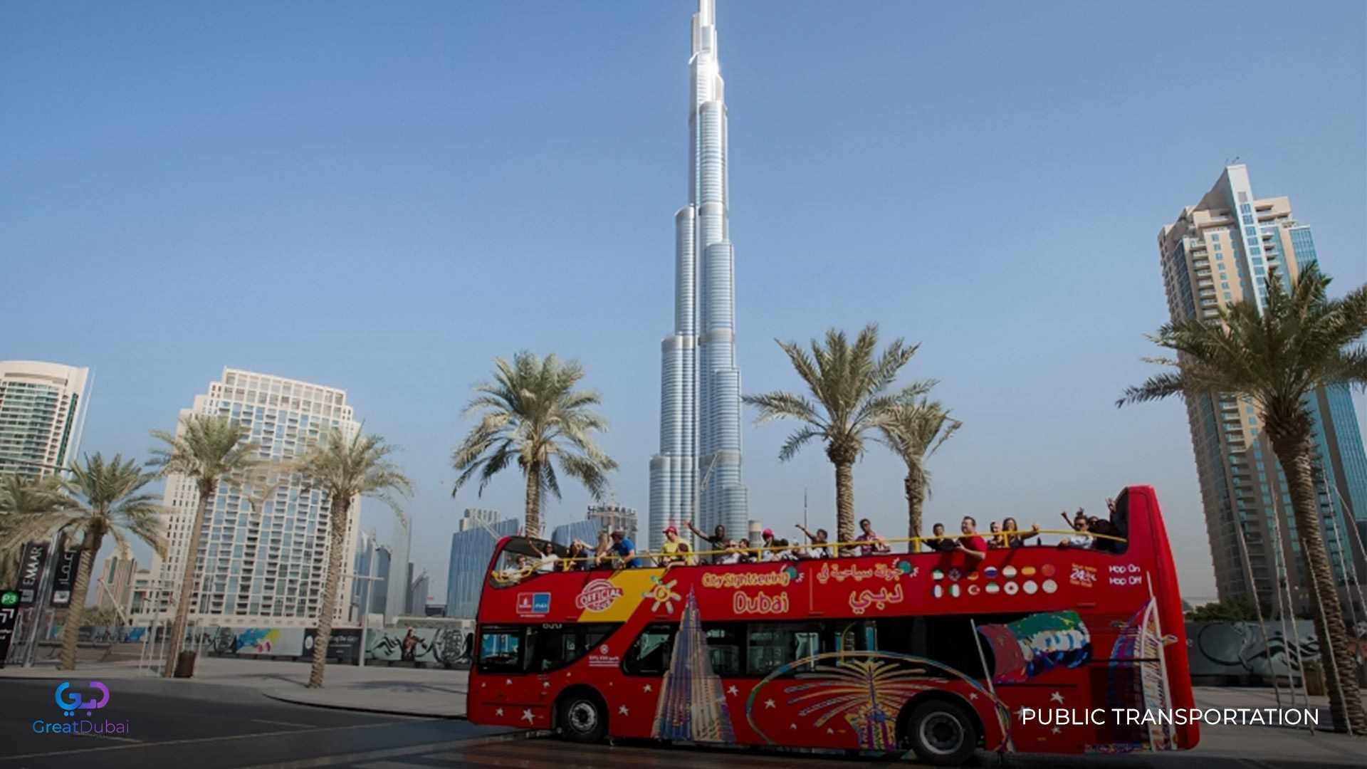 Bus Station by Burj Khalifa