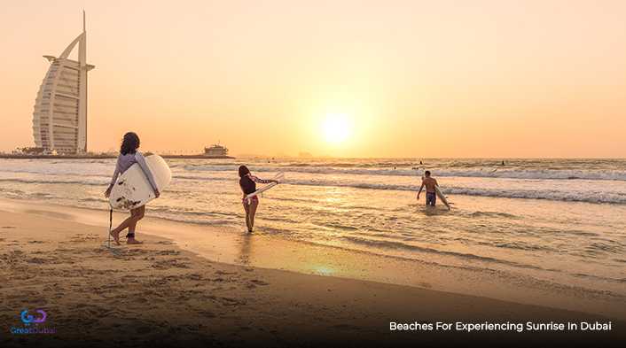 Beaches for Experiencing Sunrise in Dubai