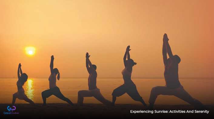Experiencing Sunrise: Activities and Serenity