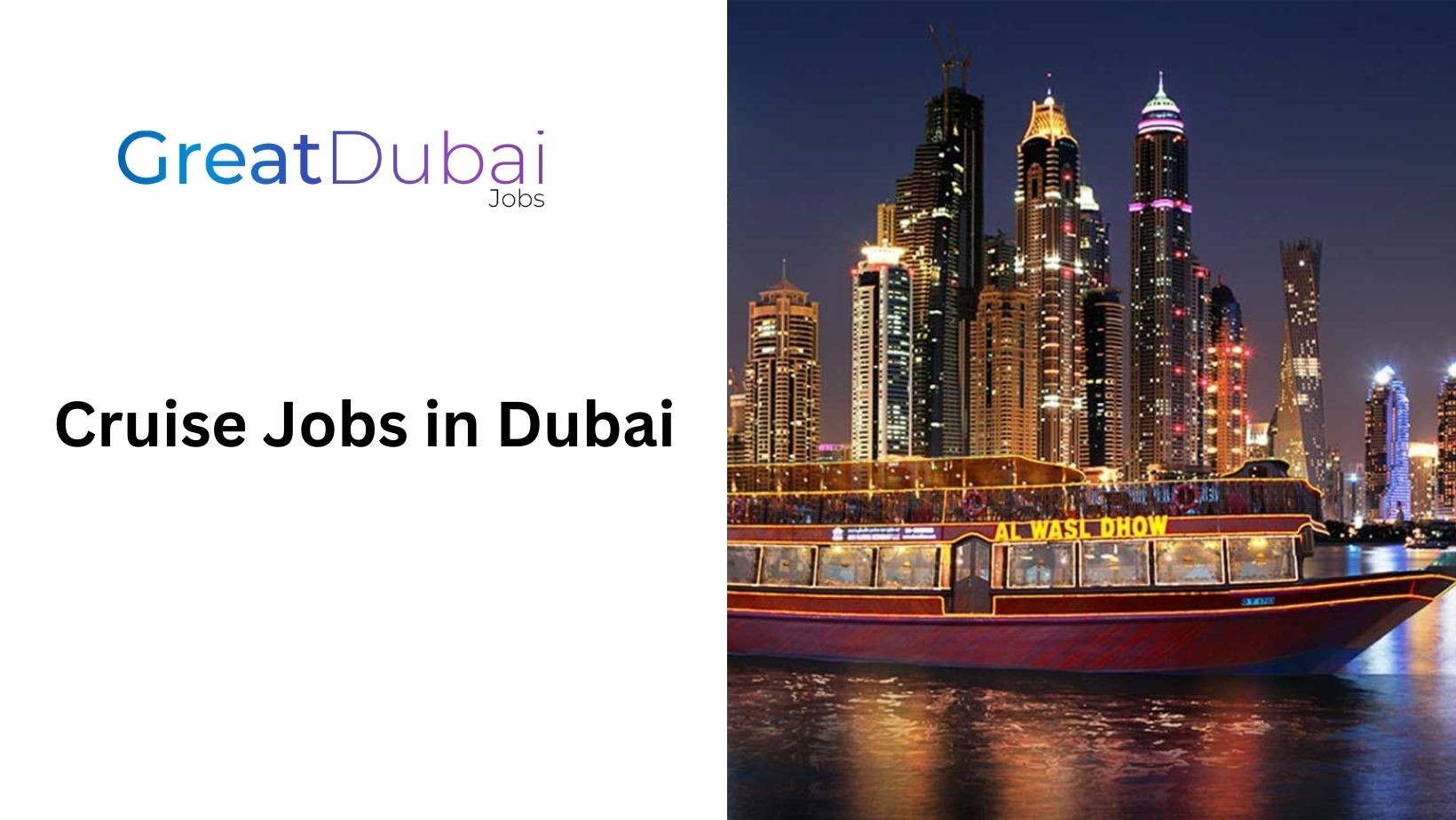 Explore Cruise Jobs in Dubai