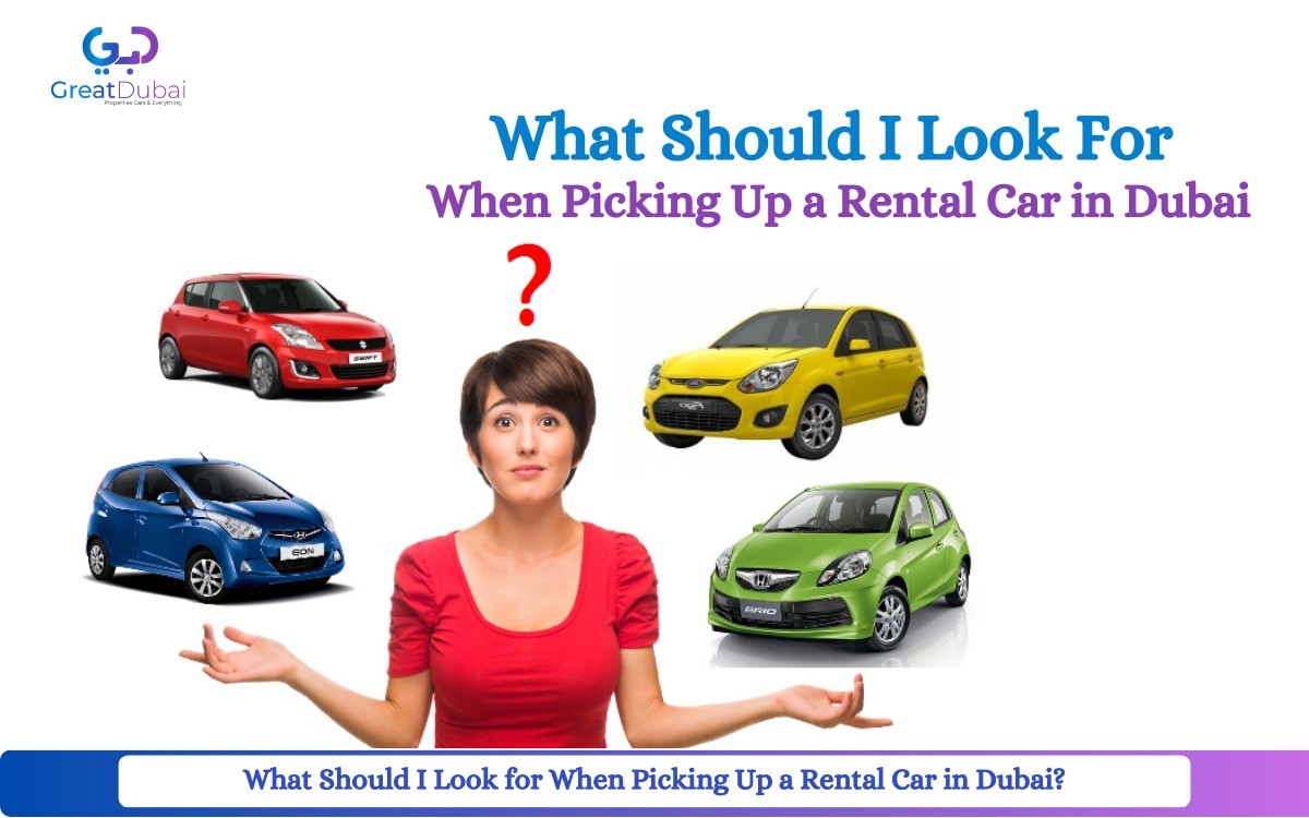 What Should I Look for When Picking Up a Rental Car in Dubai?