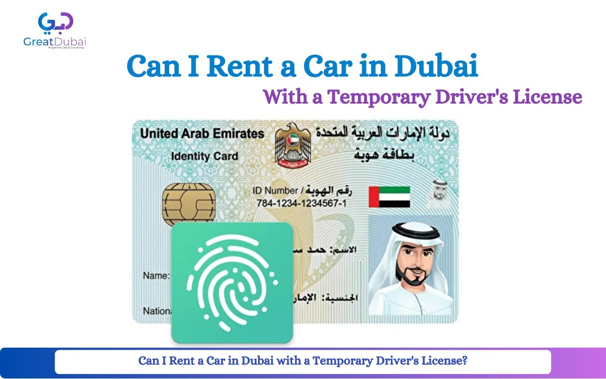 Can I Rent a Car in Dubai with a Temporary Driver's License?