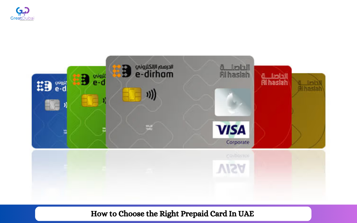 How to Choose the Right Prepaid Card In UAE With Great Dubai