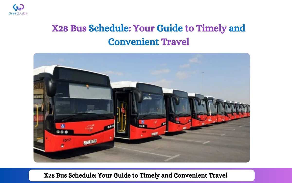 X28 Bus Schedule: Your Guide to Timely and Convenient Travel