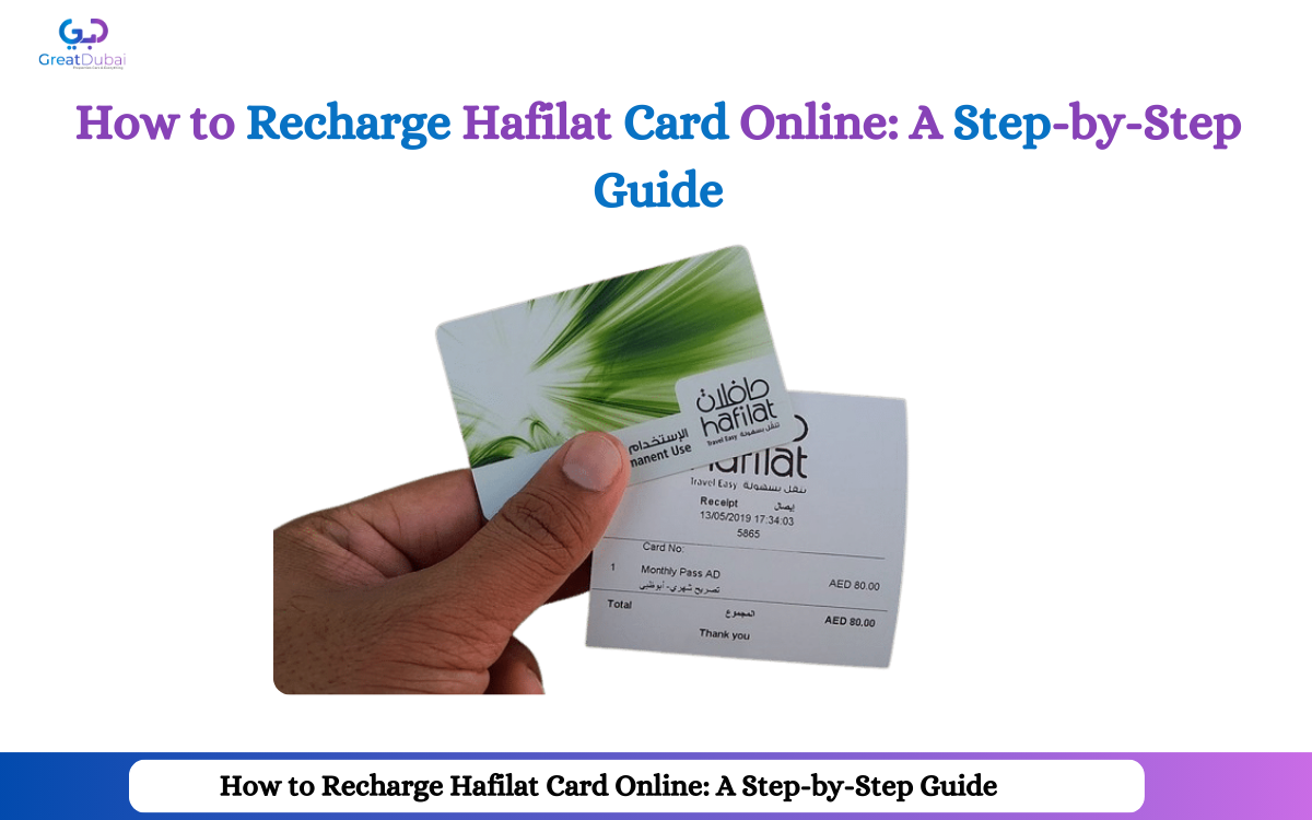 How to Recharge Hafilat Card Online: A Step-by-Step Guide