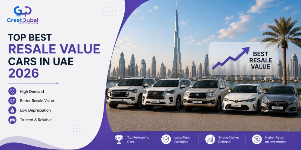 Top Best Resale Value Cars in UAE 2026!