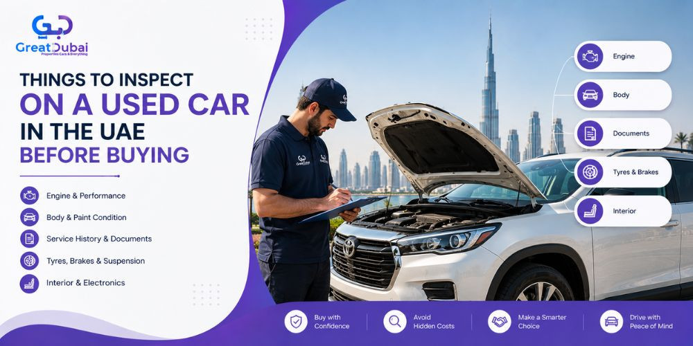 Things to Inspect on a Used Car in the UAE Before Buying!