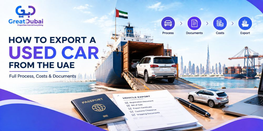 How to Export a Used Car from the UAE: Full Process, Costs & Documents!