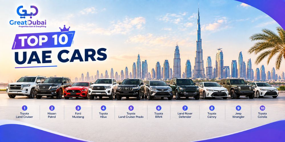 Top 10 Cars UAE Buyers Are Searching for Right Now!
