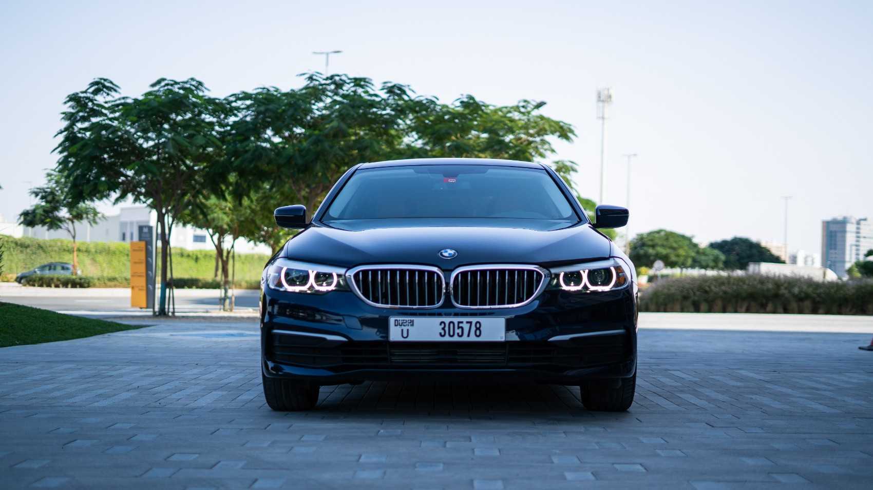 Rent BMW 520i 2020 in Dubai-pic_4