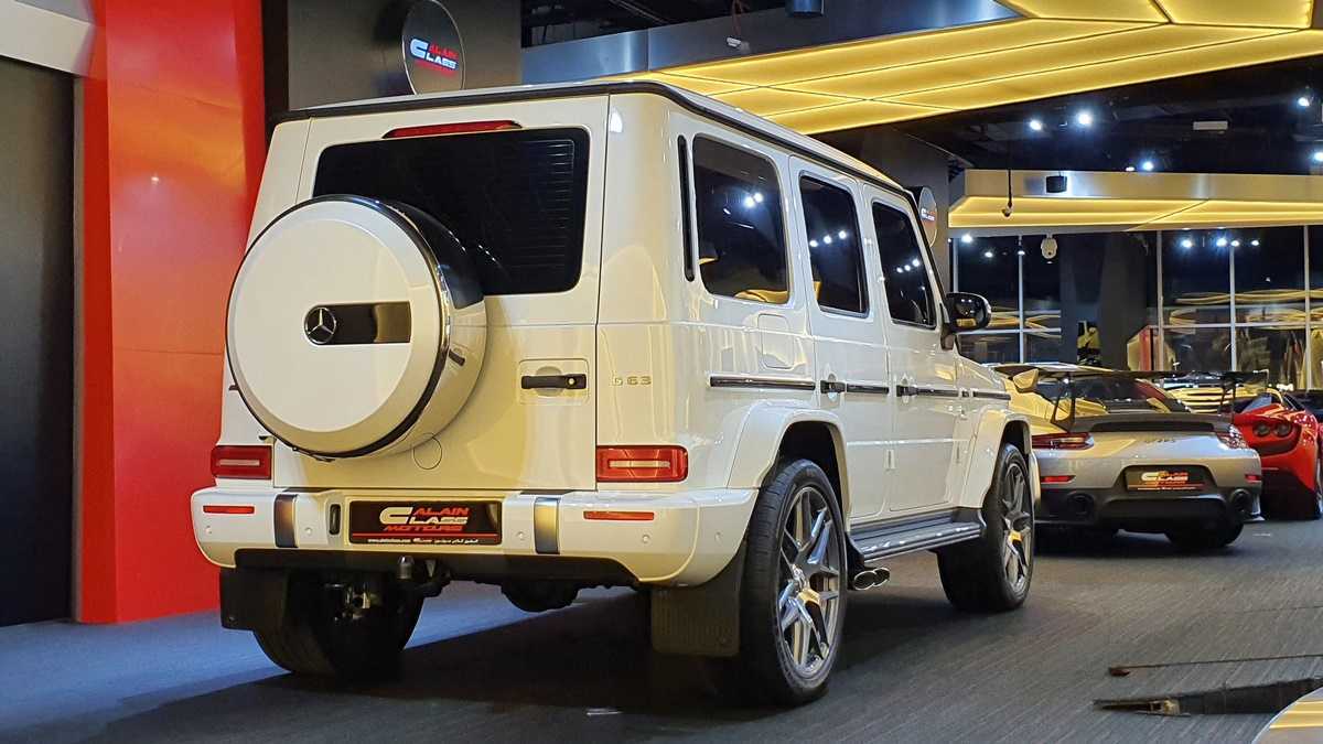 Rent Mercedes Benz AMG G63 2019 in Dubai-pic_5