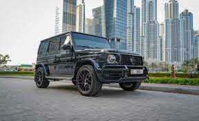 Rent Mercedes Benz AMG G63 Double Night Package 2022 in Dubai-pic_2