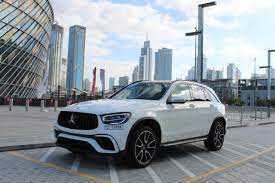 Rent Mercedes Benz GLC 300 2021 in Dubai-pic_2